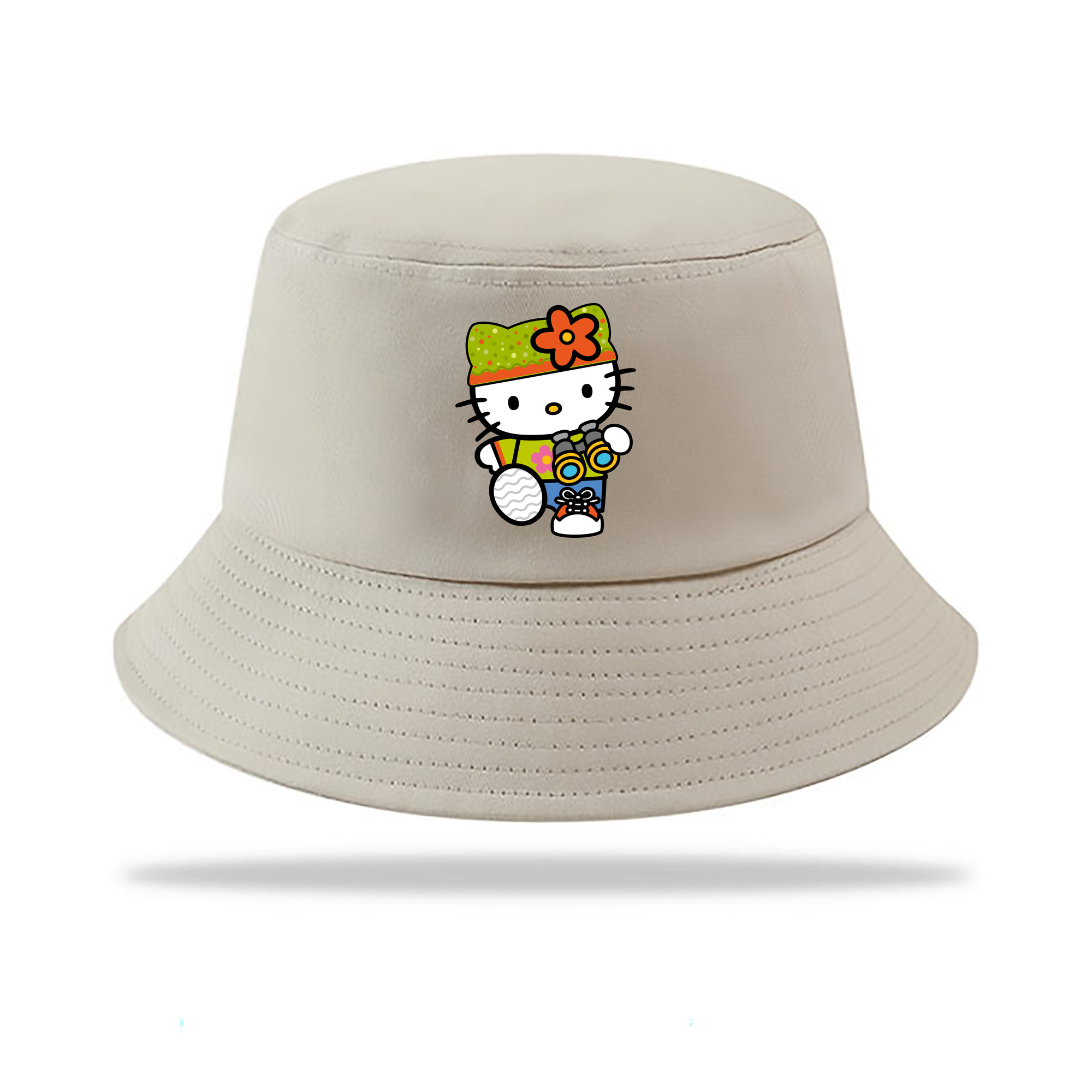 （画像用） Hello Kitty ハローキティ アウトドア日除けバケットハット